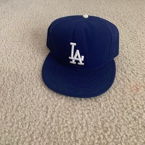 LA dodgers fitted hat